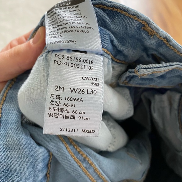 Denizen from Levi's Light Blue Distressed Skinny Jeans - Picture 4 of 4